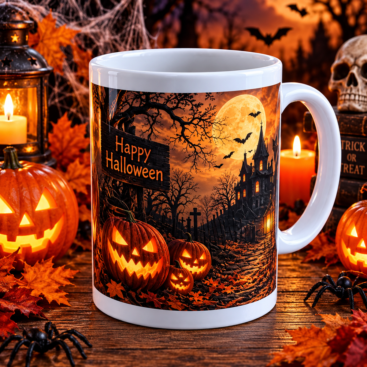 Mug Halloween | Idée cadeau pour fans d’Halloween