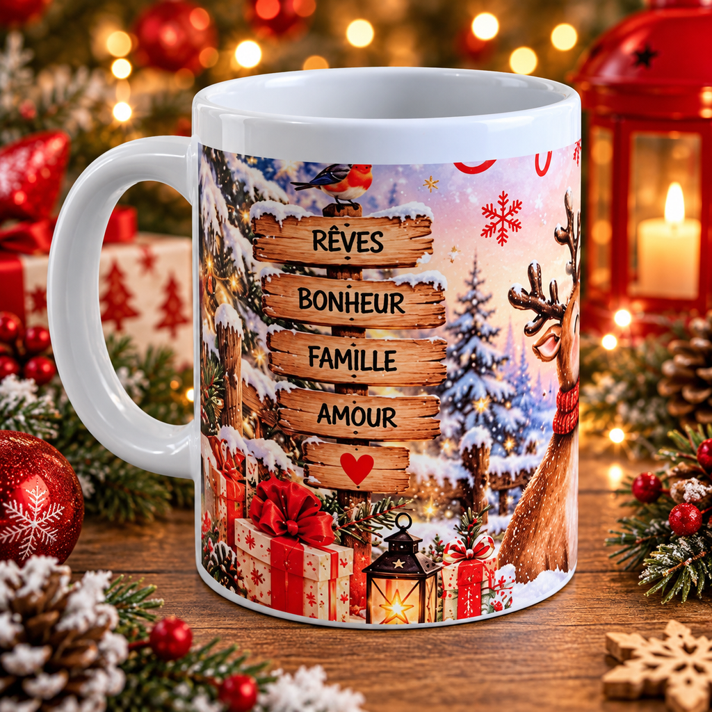 Mug vilage Noel
